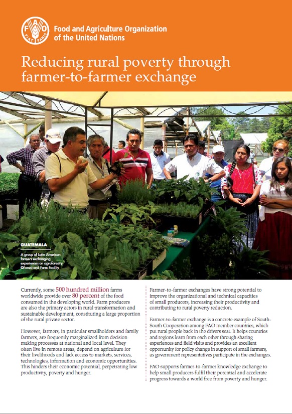 Reducing Rural Poverty through FarmertoFarmer Exchange Policy